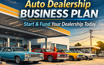 Auto Dealership Business Plan: Free Template + Step-by-Step Guide